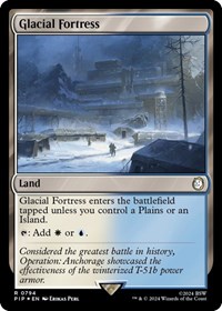 Glacial Fortress (Surge Foil), Universes Beyond: Fallout