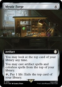 Mystic Forge (Extended Art) (Surge Foil), Universes Beyond: Fallout