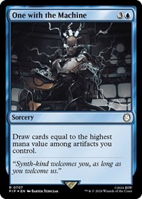 One with the Machine (Surge Foil), Universes Beyond: Fallout