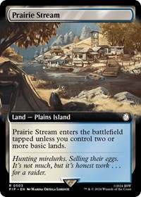 Prairie Stream (Extended Art), Universes Beyond: Fallout