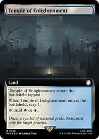 Temple of Enlightenment (Extended Art) (Surge Foil), Universes Beyond: Fallout