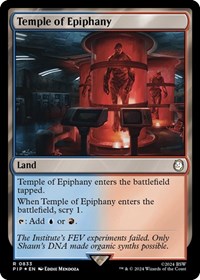 Temple of Epiphany (Surge Foil), Universes Beyond: Fallout