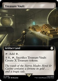Treasure Vault (Extended Art), Universes Beyond: Fallout
