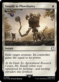 Swords to Plowshares (Surge Foil), Universes Beyond: Fallout