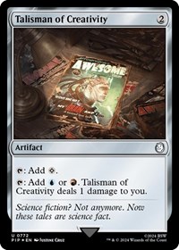 Talisman of Creativity (Surge Foil), Universes Beyond: Fallout