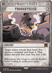 Thoughtseize, Outlaws of Thunder Junction: Breaking News