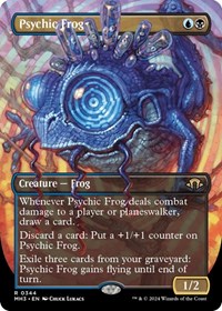 Psychic Frog (Borderless), Modern Horizons 3