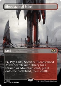 Bloodstained Mire (Borderless), Modern Horizons 3