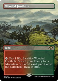 Wooded Foothills (Borderless), Modern Horizons 3