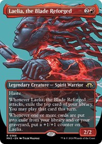Laelia, the Blade Reforged (Borderless), Modern Horizons 3