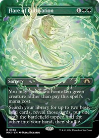 Flare of Cultivation (Borderless), Modern Horizons 3