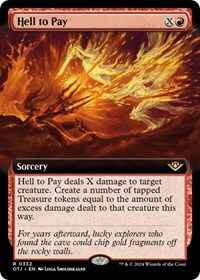 Hell to Pay (Extended Art), Outlaws of Thunder Junction