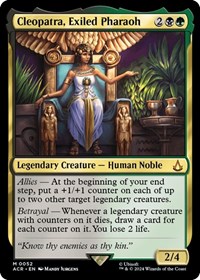 Cleopatra, Exiled Pharaoh, Universes Beyond: Assassin's Creed