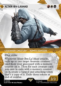 Altair Ibn-La'Ahad (Showcase) (Textured Foil), Universes Beyond: Assassin's Creed