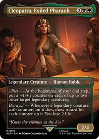 Cleopatra, Exiled Pharaoh (Borderless), Universes Beyond: Assassin's Creed