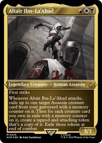 Altair Ibn-La'Ahad (Foil Etched), Universes Beyond: Assassin's Creed