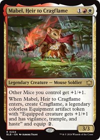 Mabel, Heir to Cragflame, Bloomburrow