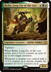 Byrke, Long Ear of the Law, Bloomburrow