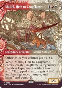 Mabel, Heir to Cragflame (Showcase), Bloomburrow