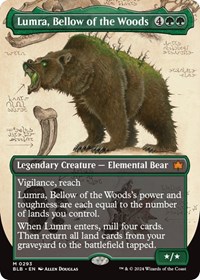 Lumra, Bellow of the Woods (Borderless) (0293), Bloomburrow