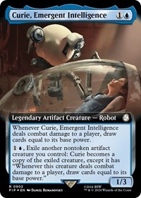 Curie, Emergent Intelligence (Extended Art) (Surge Foil), Universes Beyond: Fallout