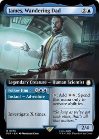 James, Wandering Dad (Extended Art), Universes Beyond: Fallout