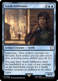 Synth Infiltrator (Surge Foil), Universes Beyond: Fallout