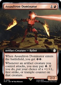 Assaultron Dominator (Extended Art), Universes Beyond: Fallout
