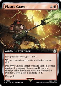 Plasma Caster (Extended Art), Universes Beyond: Fallout