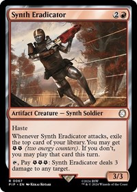 Synth Eradicator, Universes Beyond: Fallout