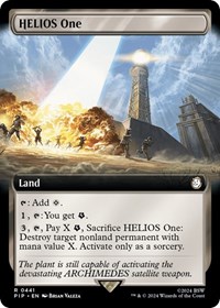 HELIOS One (Extended Art), Universes Beyond: Fallout