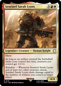 Sentinel Sarah Lyons, Universes Beyond: Fallout
