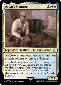 Arcade Gannon, Universes Beyond: Fallout