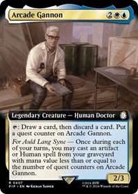 Arcade Gannon (Extended Art), Universes Beyond: Fallout