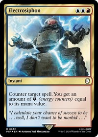 Electrosiphon (Surge Foil), Universes Beyond: Fallout