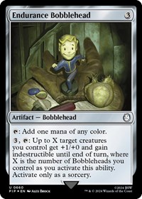 Endurance Bobblehead (Surge Foil), Universes Beyond: Fallout