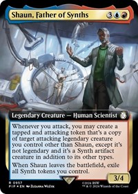 Shaun, Father of Synths (Extended Art) (Surge Foil), Universes Beyond: Fallout