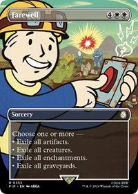 Farewell (Borderless), Universes Beyond: Fallout