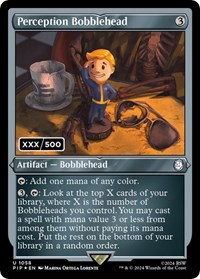 Perception Bobblehead (Serial Numbered), Universes Beyond: Fallout