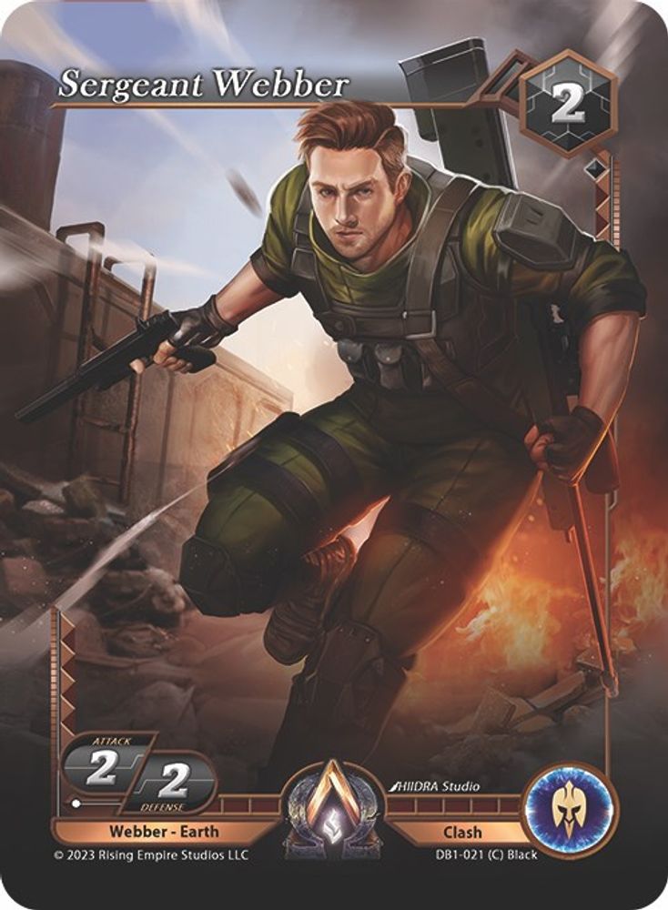 Sergeant Webber, Standard, front