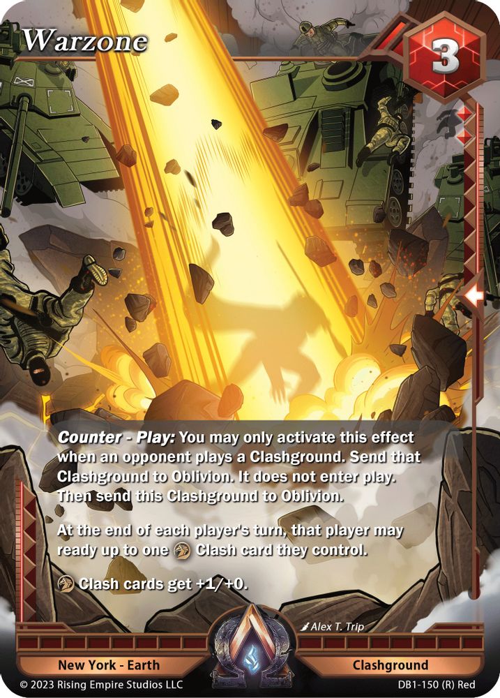 Warzone, Standard, front