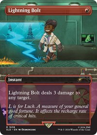 Lightning Bolt (1638), Secret Lair Drop Series