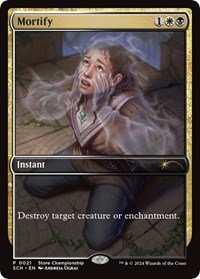 Mortify, Game Day & Store Championship Promos