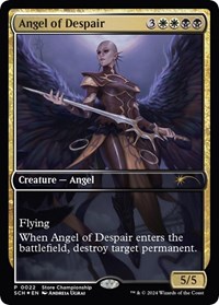 Angel of Despair, Game Day & Store Championship Promos