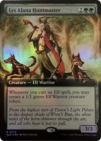 Lys Alana Huntmaster (Extended Art), Secret Lair Drop Series