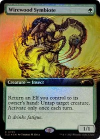 Wirewood Symbiote (Extended Art), Secret Lair Drop Series