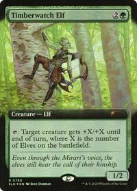 Timberwatch Elf (Extended Art), Secret Lair Drop Series