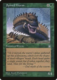 Spined Wurm, Stronghold