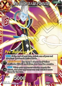 Whis, Assistant to a God of Destruction