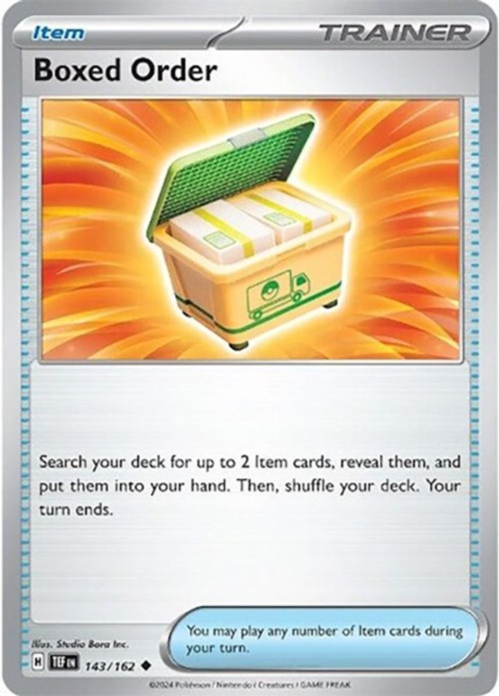Boxed Order